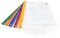 1507 - A3 Zippi Document Bags with Metal Zip, Assorted 5 Pack