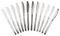 0304113 - Stainless Steel Knives, 12 Pack