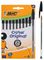 3086123734753 - Medium Tip Cristal Ballpoint Pens, Black 10 Pack