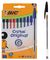 3086123734760 - Medium Tip Cristal Ballpoint Pens, Mixed 10 Pack