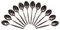 0304116 - Stainless Steel Teaspoons, 12 Pack