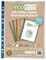 ECO093 - A4 Colour Spine Multi Punched Pockets, 100 Pack