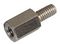 005.14.103 - M4 Metal Hex-Standoff / Spacer, Nickel Plated Brass, 10mm