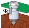 SRS-4-2-01 - M3 Self Retaining Spacers, 3.2mm Height 6.4mm Diameter, 25 Pack