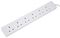 PELB1526 - 6 Gang Mains Extension Lead, 2m, White