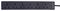 PELB1756 - 6 Gang Surge Protected Extension Lead, 8m, Black