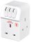 MSWRG3 - 3 Way Individually Switched Surge Protected Adaptor