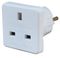 PELB1885 - UK to Europe Travel Adaptor, Twin Pack