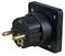 PELB1884 - UK to Europe Travel Adaptor, Black
