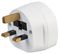 PEL00140 - Travel Adaptor, All Continents to UK, White