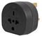PEL00141 - Travel Adaptor, All Continents to UK, Black