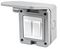 PEL00889 - 2-Gang 2-Way Weatherproof Switch, IP55