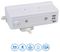 PEL01261 - 4 Gang Desktop Mains Extension Lead with USB, 1m, White