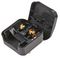 ECP-BK-R-3A - Euro to UK Converter Plug, Reusable Screw, 3A, Black