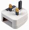 ECP-WH-NR-3A - Euro to UK Converter Plug, Non-Reusable Screw, 3A, White