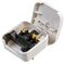 ECP-WH-NR-3A - Euro to UK Converter Plug, Non-Reusable Screw, 3A, White