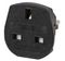 9906-B-16 - UK to Euro Travel Adaptor, 16A, Black