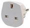 9906-W-16 - UK to Euro Travel Adaptor, 16A, White