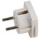 9906-W-16 - UK to Euro Travel Adaptor, 16A, White