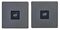 MIHO044 - MiHome 1-Gang Master & Slave Light Switches, Nickel