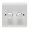 GB6:CR1222 - Instinct 2 Gang, 2 Way Dimmer Switch, 250W
