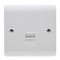 GB6:CR1284 - Instinct 1-Gang Telephone Secondary Sockets