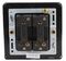 PELB1135 - Screwless Light Switch, 2 Gang, 2 Way, 10AX, Stainless Steel