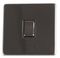 PELB1140 - Screwless Light Switch, 1 Gang, 2 Way, 10AX, Black Nickel