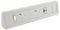 P-PACK DESK 2/2WU - P-Pack Desktop Power, Data & USB Charging Unit, 2 Gang, 2x Cat6, 1x USB A, 1x USB C, White