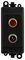 GM2490BK - GridPro RCA/Phono Outlet Module