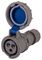 PELB2308 - Cable Mount CEE Socket, 2P+E, 16A, 230V, Blue, IP67