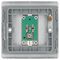 NBS64-01 - Single Satellite Socket, Brushed Steel