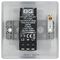 NBS81-01 - Dimmer Switch, 1 Gang, 2 Way, 200W, Brushed Steel