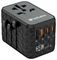 32120 - GaN III Universal Travel Adaptor with USB, 65W, 2x USB A, 2x USB C