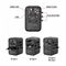 32120 - GaN III Universal Travel Adaptor with USB, 65W, 2x USB A, 2x USB C