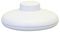 E301WC - Round Floor Footswitch, White