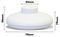 E301WC - Round Floor Footswitch, White
