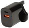 PELL0481 - USB PD Charger, 2 Port, 1x USB A, 1x USB C, 12W, Black