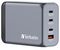 32204 - GaN USB PD Charger, 200W, 4 Port, 1x USB A, 3x USB C