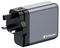 32203 - GaN USB PD Charger, 140W, 4 Port, 1x USB A, 3x USB C