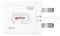 SKCH001165WPDUKCN - GaN USB PD UK Fast Charger, 65W, 3 Port, 1x USB A, 2x USB C