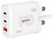 SKCH001165WPDUKCN - GaN USB PD UK Fast Charger, 65W, 3 Port, 1x USB A, 2x USB C
