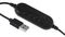 PROS-USBASMHS - Single Ear Mono USB Headset with Boom Microphone & Noise Cancellation