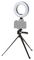 2292+TR01 - LED Vlog Selfie Ring Light with Ultra Lightweight 30cm Tripod