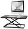 DESK05B - Slim Stand-Up Desk Workstation, Black