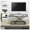DESK05B - Slim Stand-Up Desk Workstation, Black