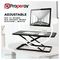 DESK05B - Slim Stand-Up Desk Workstation, Black