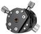 G2+NP-60 - Geared Panning Clamp with NP-60 QR Plate
