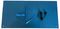 CQ-ESD-MAT-1X2 - 600mm x 300mm ESD Rubber Bench Mat, Blue