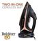 BEL0987RG - 2-in-1 360 Cordless Steam Iron, Black and Rose Gold